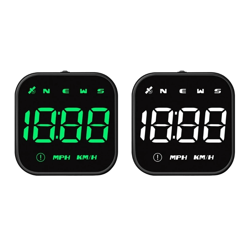 High-Definition HUD Car Head Up Display Overspeed Alarm Speedometer GPS HUD Digital Gauges Auto Fatigue Driving Dropshipping