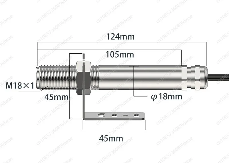 Noise meter Stainless steel noise sensor Industrial equipment testing environment dB noise meter