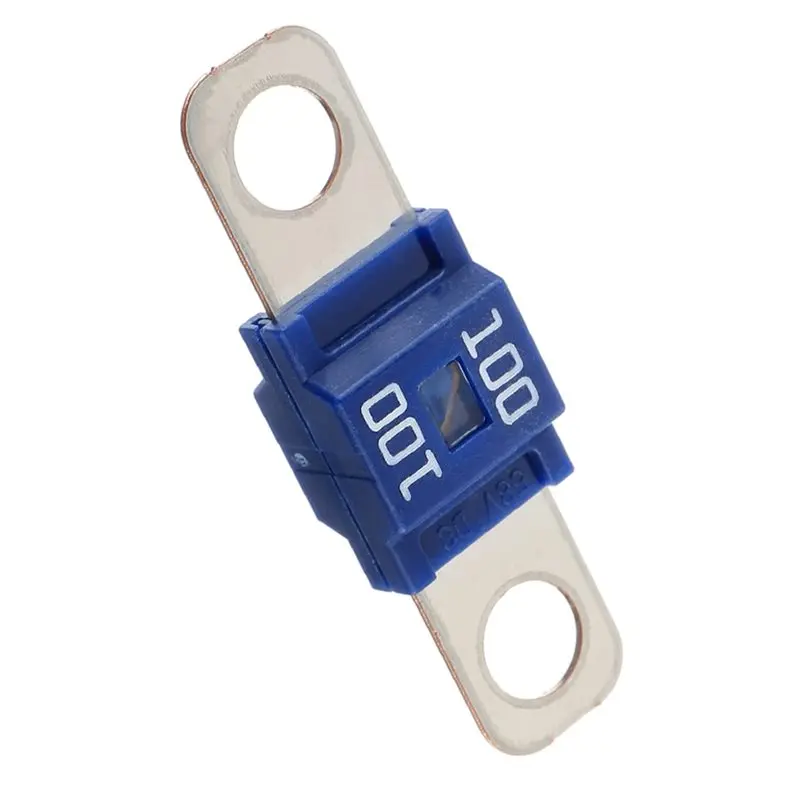 AB61-High Current 100A Fuse 5Pcs 100 Amp Bolt-On Fitting For Cars, Trucks, Construction Vehicles, Buses, Caravans