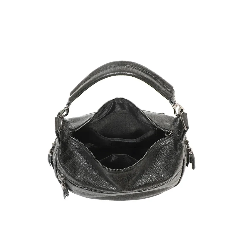 Echtes Leder Hochwertige Damen-Tragetasche Designer-Umhängetasche Retro Casual Damen-Schulter-Messenger-Handtaschen 2026 – Detail 28