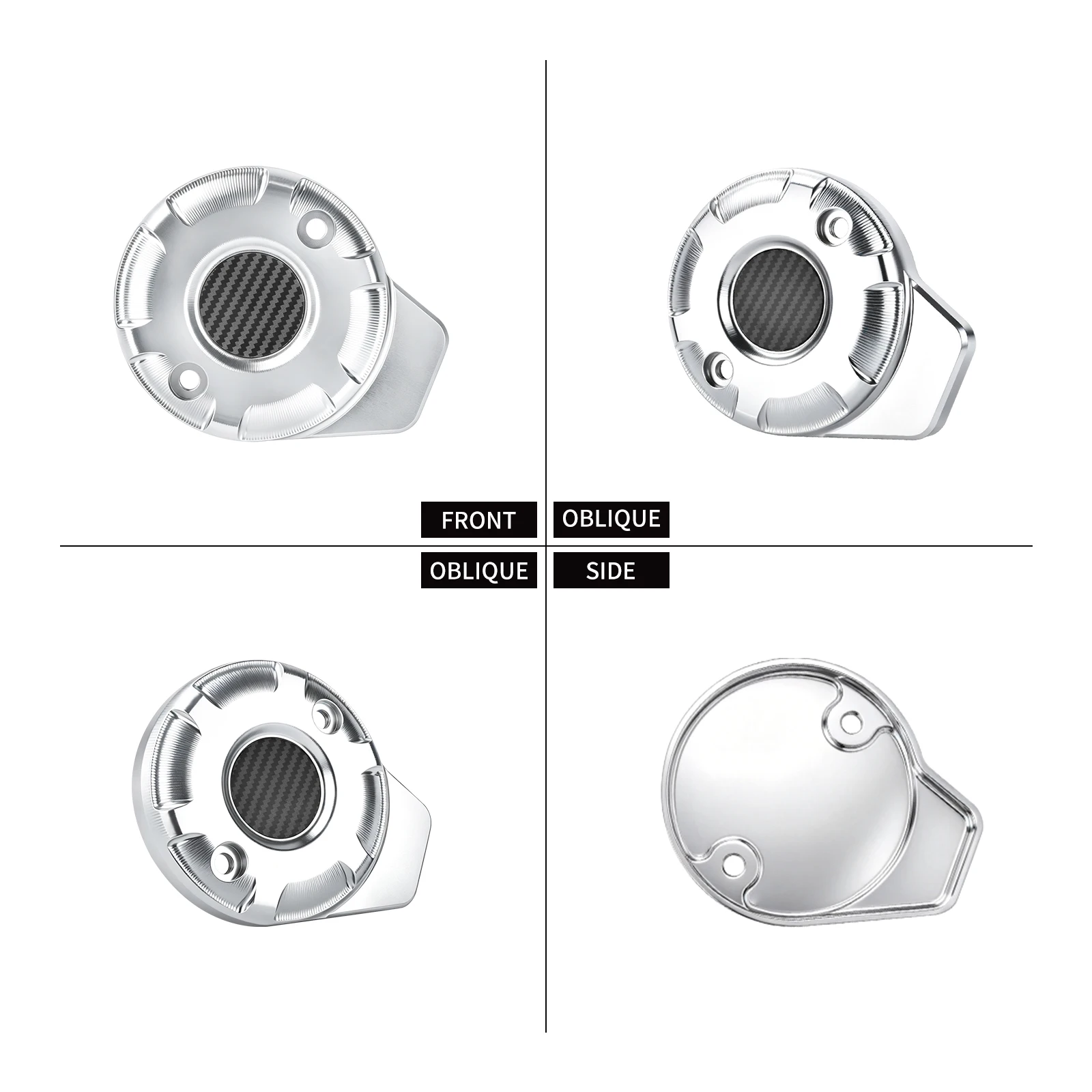 Motorcycle Timing Cover CNC Cam Covers Timer Trim Cap  For Harley Touring 23.5-Up FLHXSE FLTRX 2024-Up Street Road Softail 25-Up view 3