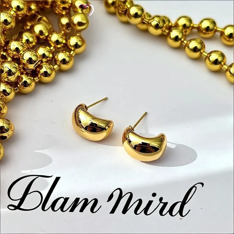 

Ретро стерлингового серебра 925, глянцевые массивные серьги-гвоздики в форме капли для женщин и девочек, юбилейная вечеринка, модные ювелирные изделия, подарки, аксессуары