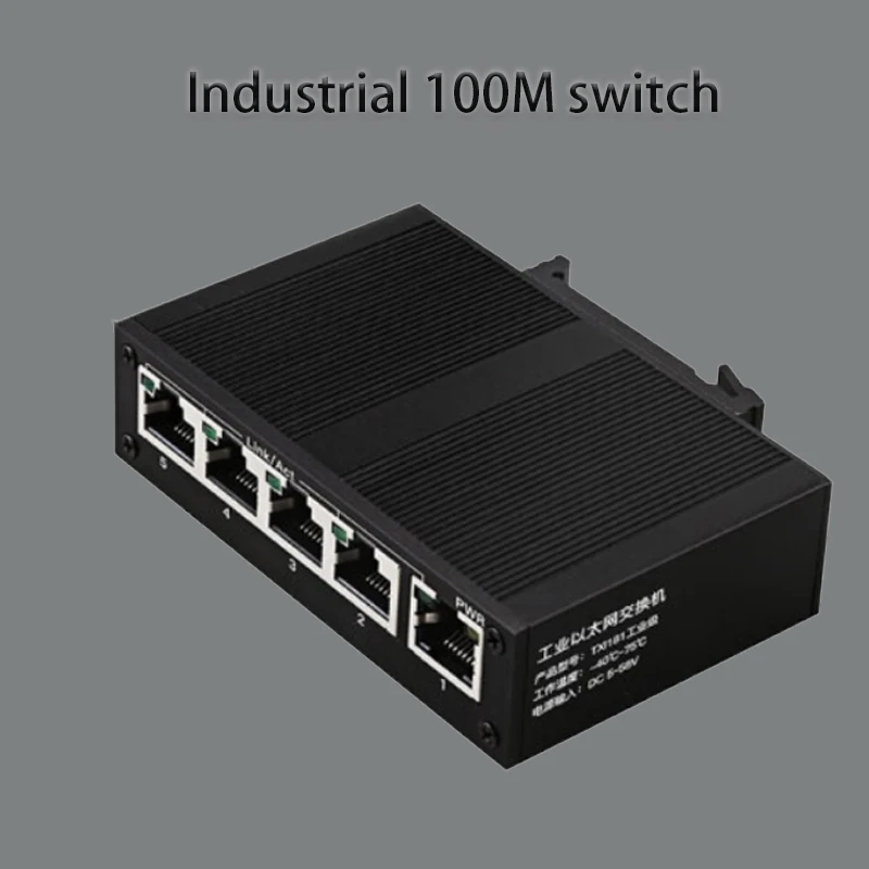 

Network Switch 5-port industrial switch RJ45 extender splitter Adapter Game switch Controller Adapter LAN Extensor 10/100Mbps