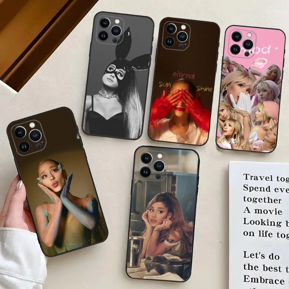 Funda de teléfono Ariana Grande Eternal Sunshine para iPhone 15,14,13,12,11,Plus,Pro Max,XS,X,XR,SE,Mini,8,7 funda de silicona suave