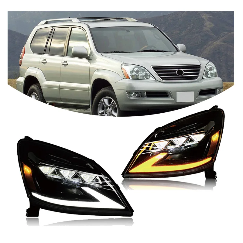 

Car Accessories Headlamp For Lexus Gx470 Headlight 2003-2009
