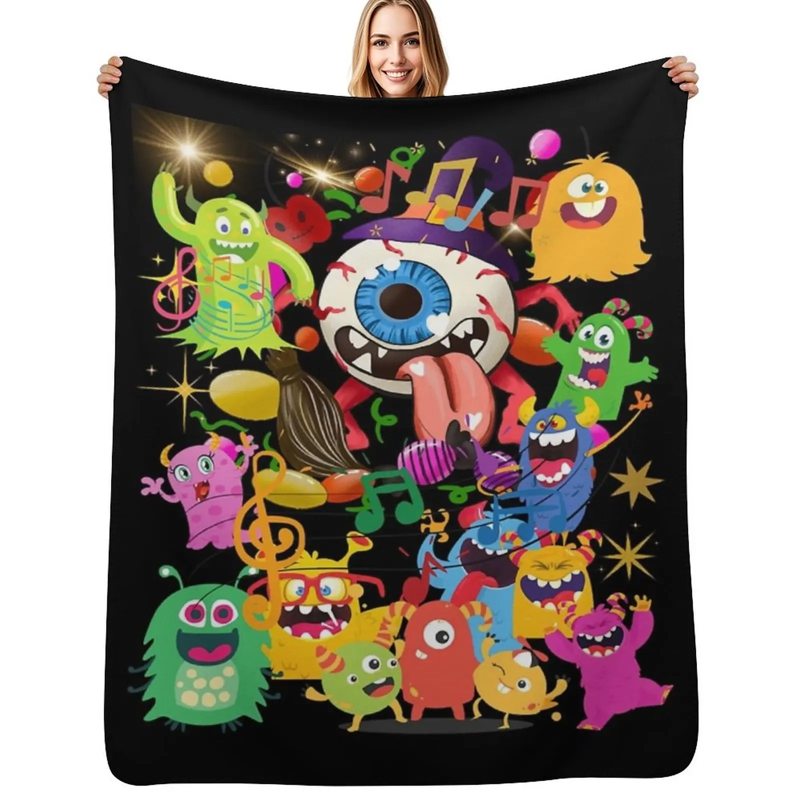 My Singing Monster,My Singing Monsters Throw Blanket Warm Throw Blanket Gift for Anniversary