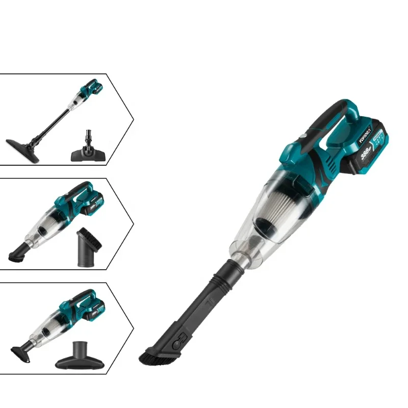 800w Electric Cordless Vacuum Cleaner Portable Rechargeable Household Industrial Construction Clean Tool For Makita 18V Battery