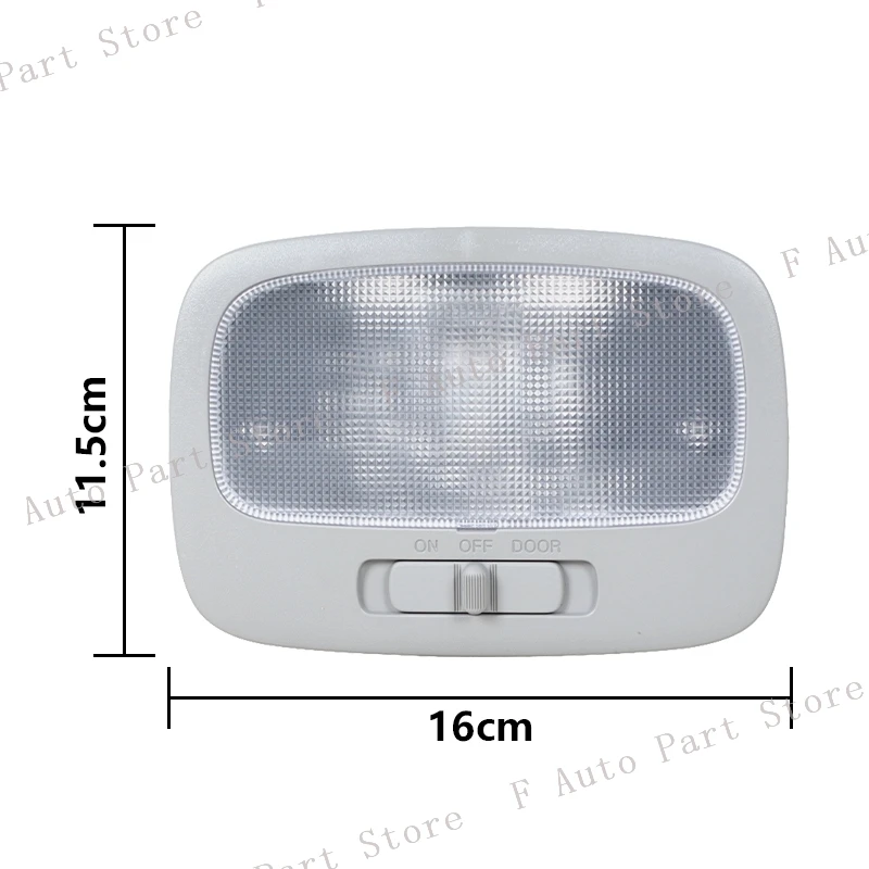 For Kia Sedona Rondo Carens 2008 2009 2010 2011 2012 2013 2014 Car Interior Inner Roof Overhead Reading Light Lamp with Switch