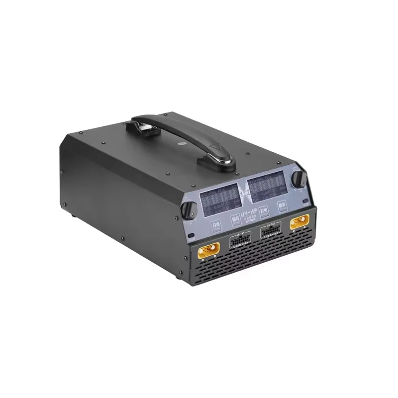 U4-HP 2400W 25A شاحن ميزان ذكي ثنائي القناة/طائرة بدون طيار RC LiPo/LiHv 6S-14S بطارية تيار متردد