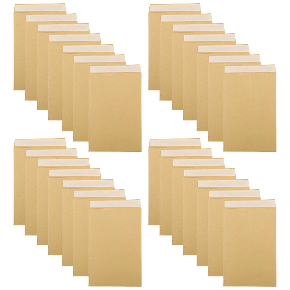 60Pcs Self Adhesive Envelopes Money Organizer for Cash Small Size Portable Kraft Paper Storage for Coins Notes