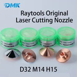 Raytools Original Laser Cutting Nozzle D32 M14 H15 1.0-5.0mm Copper Nozzles For Laser Cut Head BM110 111 BMH114 BS06K BT220