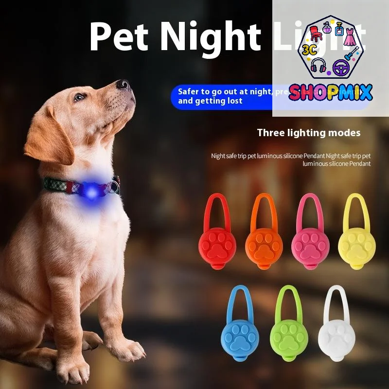 Collier lumineux LED en silicone