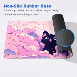 Bulutlardaki kara kedi, Klavye, Mouse Pad, Kawaii Sanatı, Stil, Desenler, Halı, Masa Gülü, Mat PC, Oyun Matı, Ofis mobilyaları, Ev Masası Hello-kitty'deki klavyenin en iyi 10 satışı-no. 9