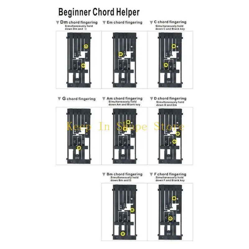 U1JC تعلم الجيتار مع أداة تغيير الوتر أنظمة تعلم وتر الجيتار تغيير سريع لأوتار الجيتار جهاز تدريب الجيتار #5