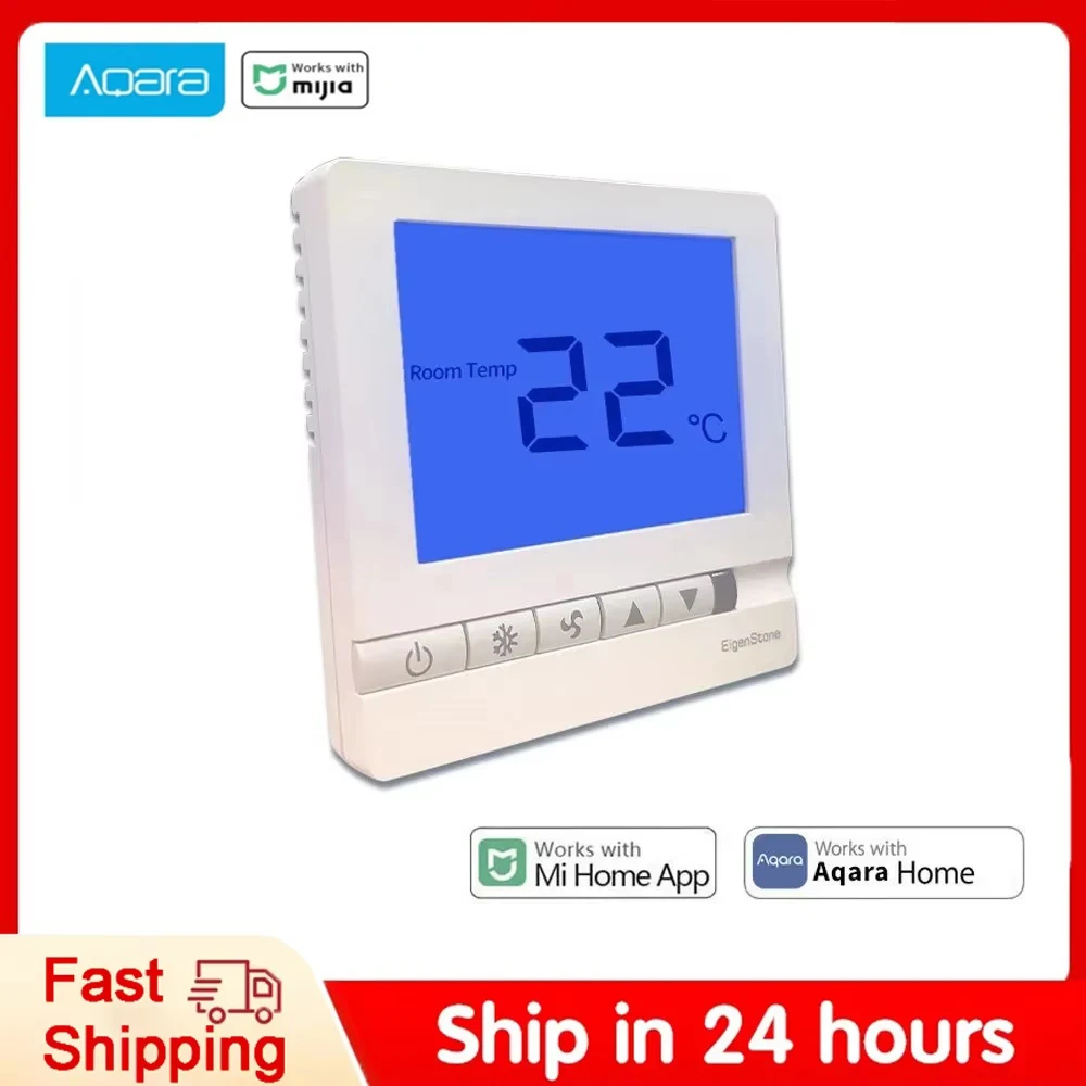 

Aqara Thermostat S2 Central Air Conditioning Controller Floor Heating Controller Work For Xiaomi Mijia Mi Home APP Smart Home