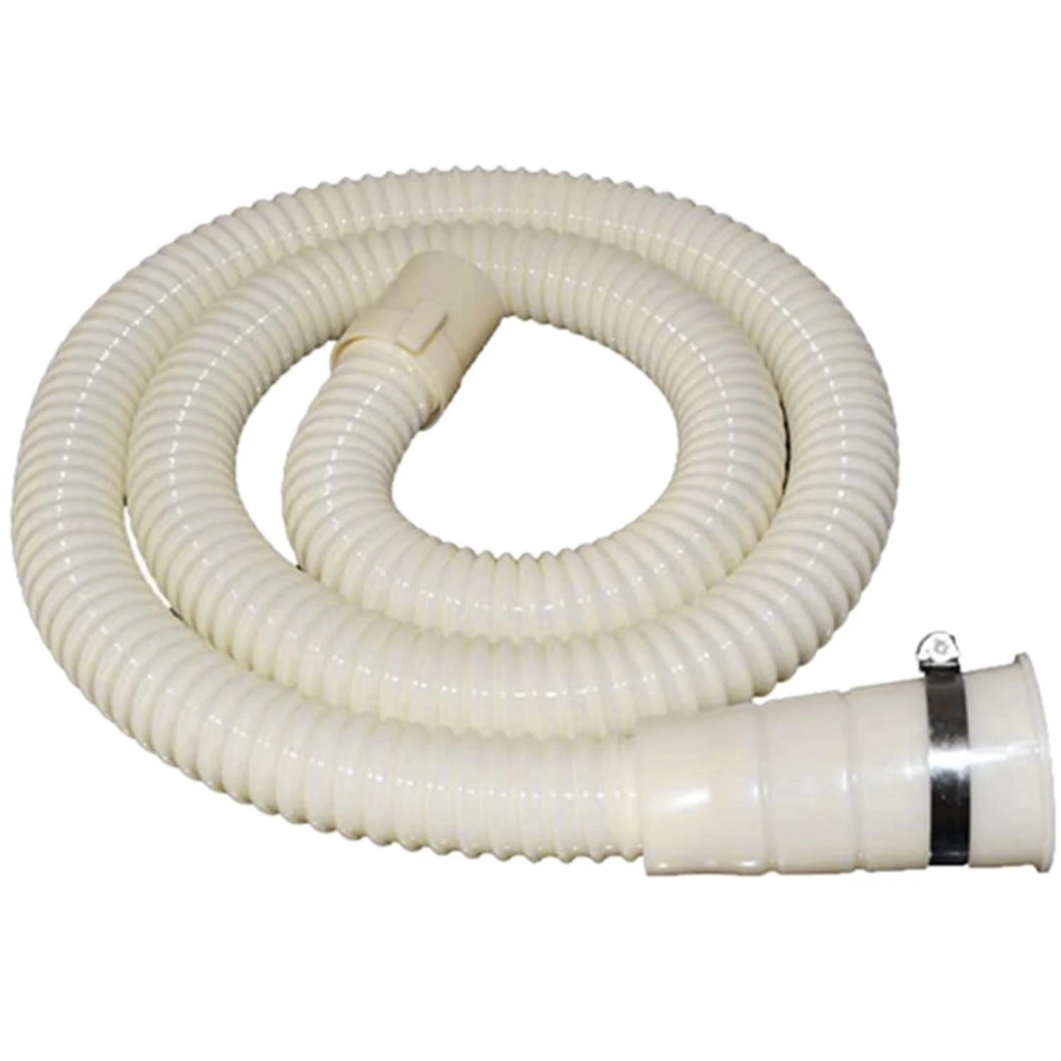 Washing Machine Drain Hose 2-Piece Set,Drainage Pipe Extension Kit Fit All Drain Hose ,with 1 Hose Clamp,1.5