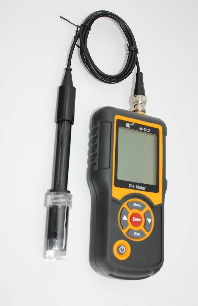 Hti Environmental High Measurement Digital Laboratory Ph Meter Ht-1202 Water Monitor