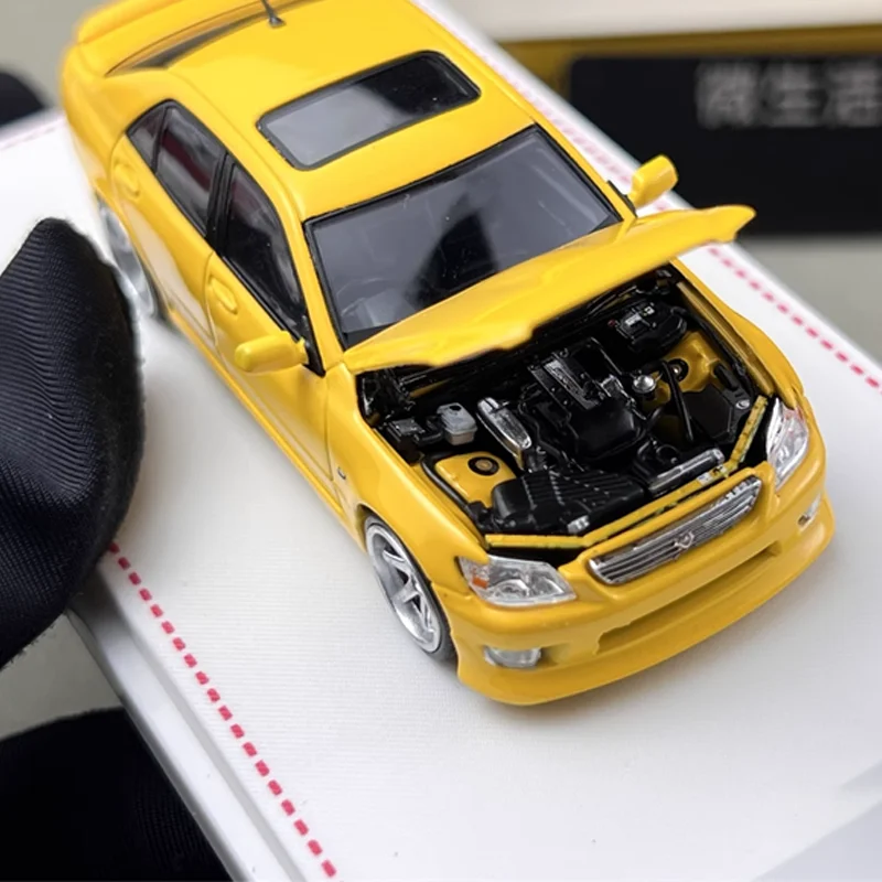 Model Een 1/64 RS200 SXE10 Altezza Legering Motorvoertuig Speelgoed spuitgieten Metalen Model Collectie Jongen Kerstcadeaus