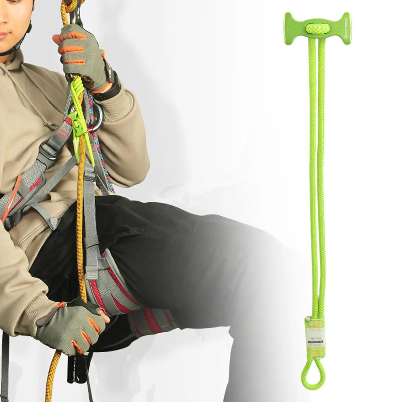 Prusik Cord cuerda de escalada en roca al aire libre para arborist de árboles mochilero al aire libre