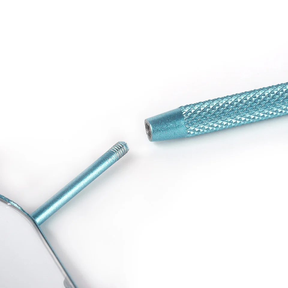 Professionele lange steel orale controle aanbod make-upspiegels wimpers verlenging inspectiespiegel schoonheid huidverzorging accessoires