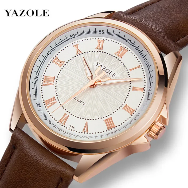 Yazol Quartz Horloge Heren Topmerk Luxe 2024 Horloges Klok Polshorloge Quartz Horloge Hodinky Relogio Masculino Erkek Kol Saati