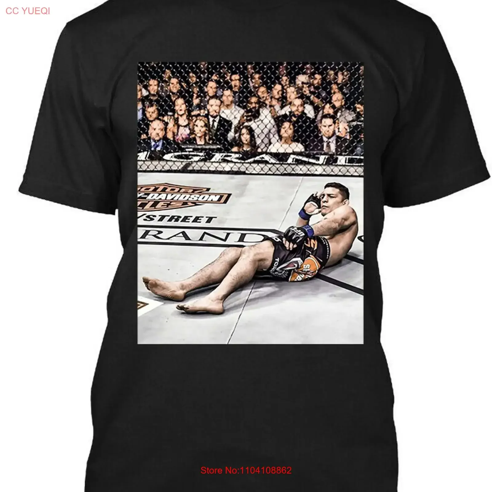Limited New List Nick Diaz American Professional Boxer T Shirt S 4XL vintage Washed Breathable streetwear Unisex Casual