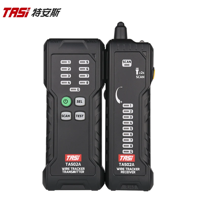 TASI TA502A/TA502B Wire Tracker Multifunction Wire Tracker Network Testing Instrument Cable Tracker Line Finder