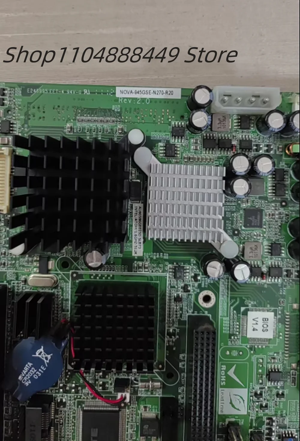 

NOVA-945GSE-N270-R20 Industrial control motherboard