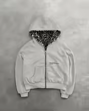 New Two-sided Clothing Harajuku Retro Leopard Print Fashionable Loose Zipper Hoodie Men Street Hip-hop Casual Sweatshirt Women - AliExpress 