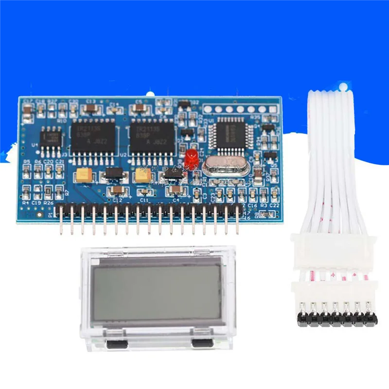 Scheda driver SPWM inverter a onda sinusoidale pura 5V DC-AC EGS002 Oscillatore a cristallo 12Mhz EG8010 + IR2113 Modulo di guida 'AA68