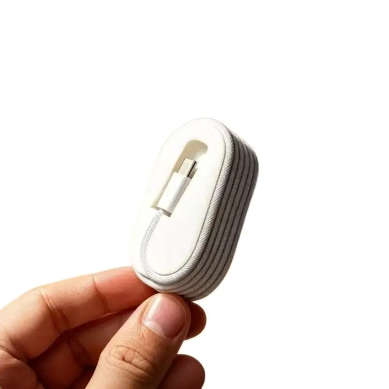 1Pc Portable Cord Winder Anti-Tangle Cable Organizer Compact Cord Holder for Travel Desktop Office Cord Management