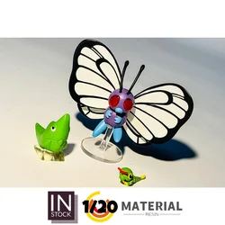 [IN STOCK] 1/20 Resin Figure [FLF] - Caterpie & Metapod & Butterfree
