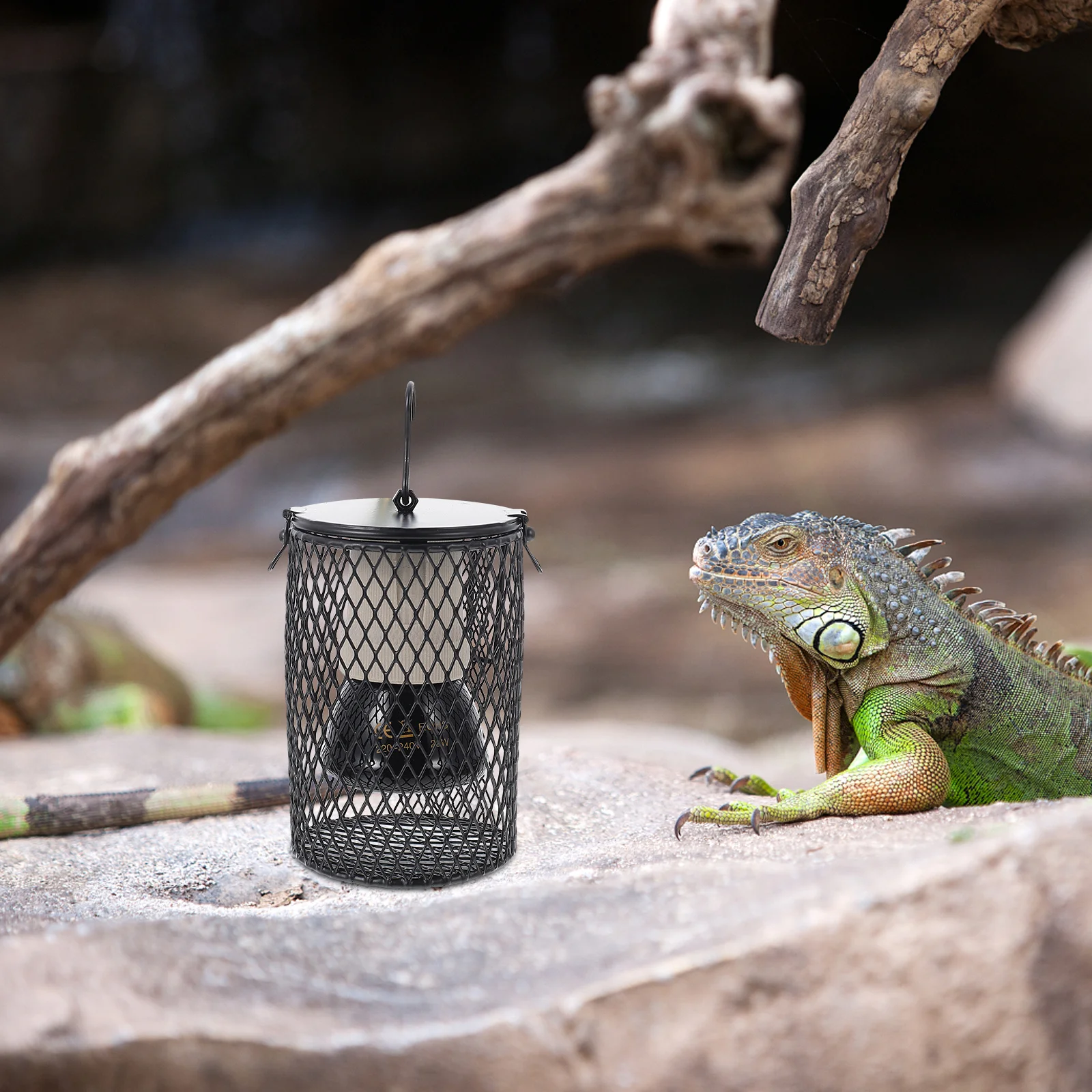 

Reptile Lamp Cover Anti Scald Ceramic Heat Lamp for Lizard Snake Chameleon Rabbit Hamster Dog Cat Bird Parrot Dragon Pet Heater