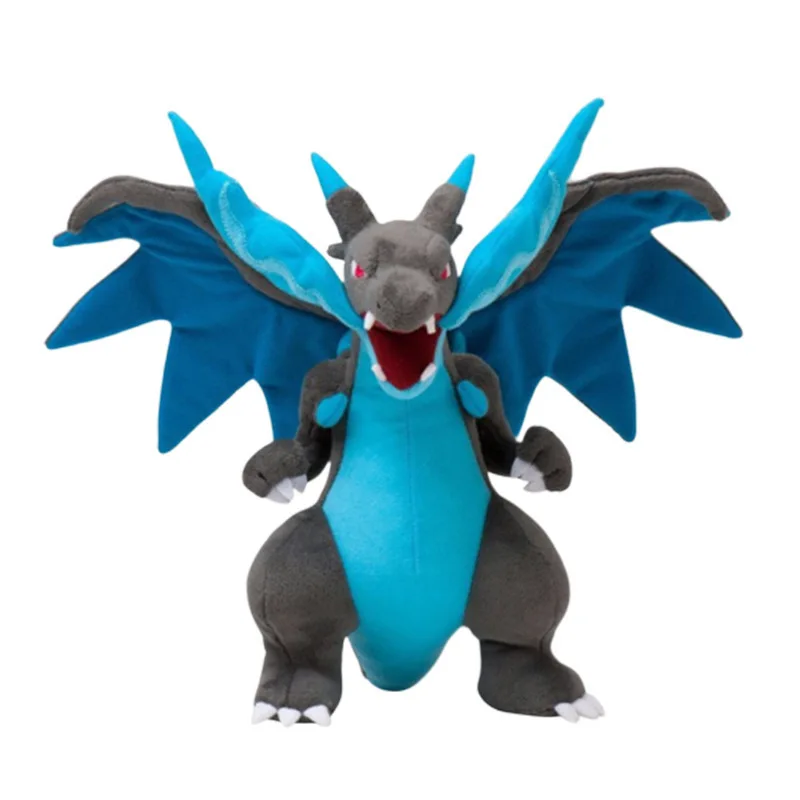 23cm Million XYVersion Charizard Plush Toy Million Yellow Blue Fire Dragon Evolution Version Plush Doll Ornament Decorative Gift