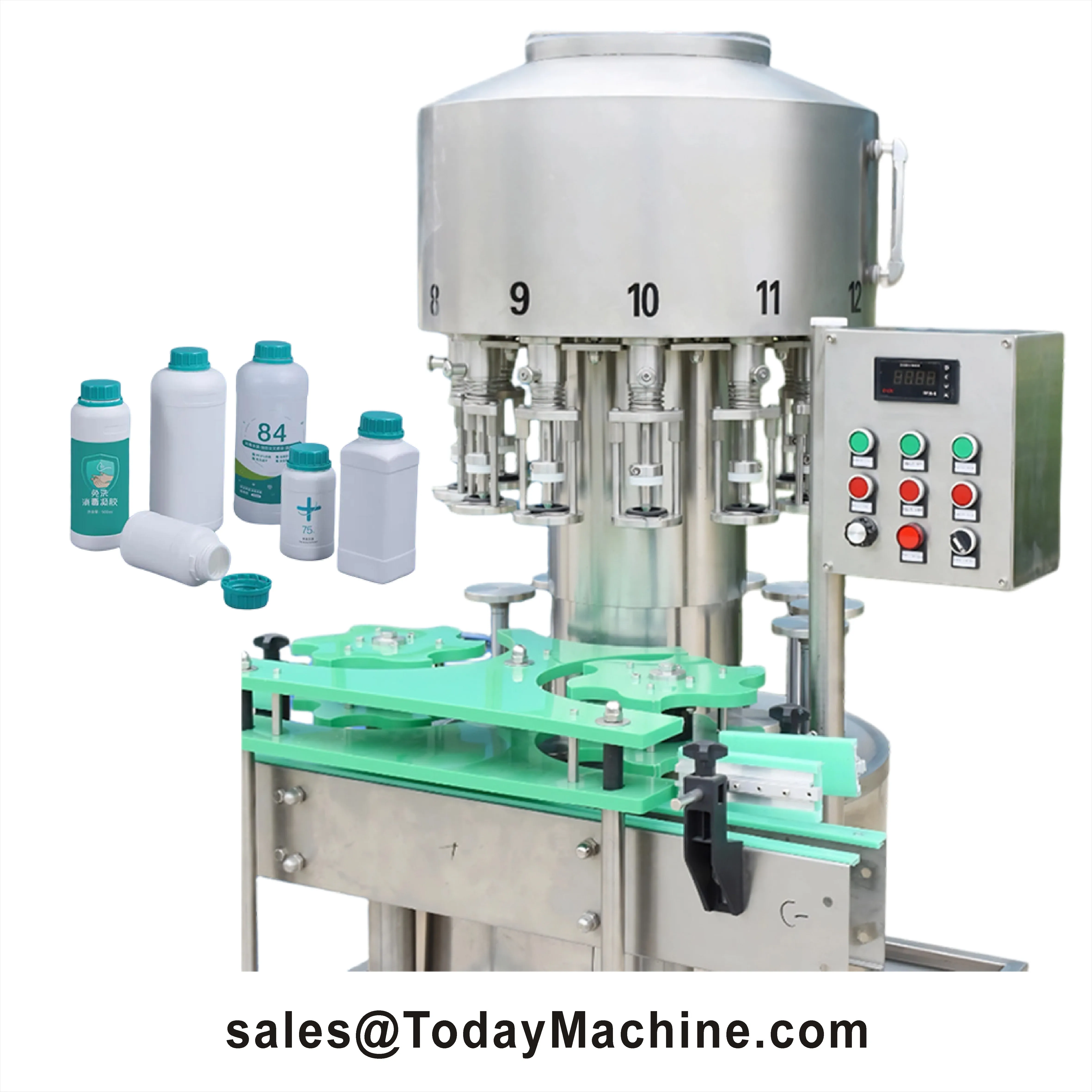 High Speed Automatic Bottle Capping Machine / Perfume Bottle Capping Machine / Capping Machine