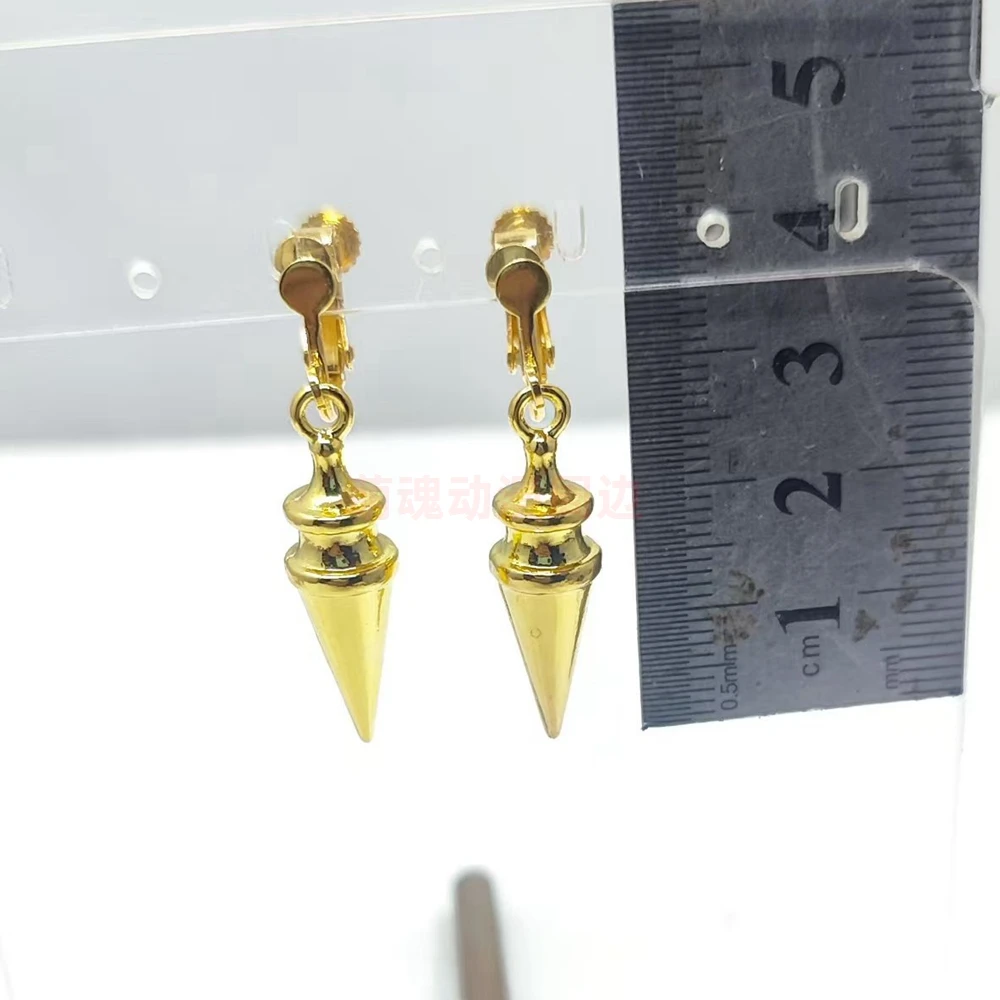 Spy Family Yor Forger Cosplay Zinc Alloy Pendant Earrings Cosplay Accessories