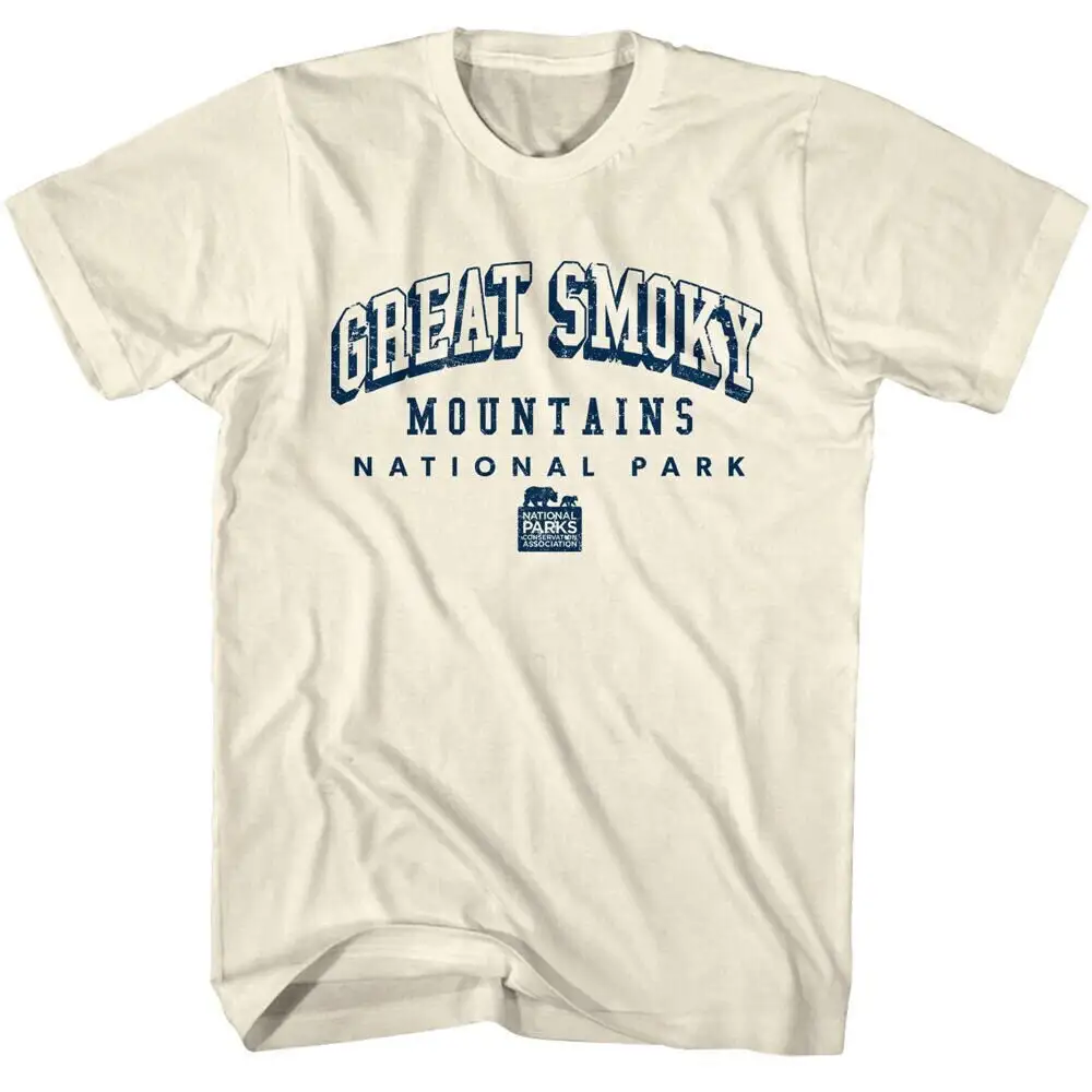 Great Smoky Mountains T Shirt National Park Varsity