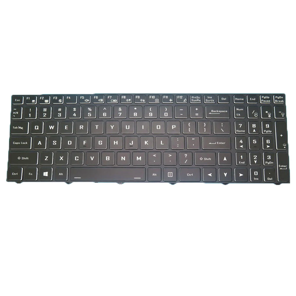 Laptop Keyboard For Azom For Exigo V4 16.1 V5 15.6 English US Black Without Backlit New