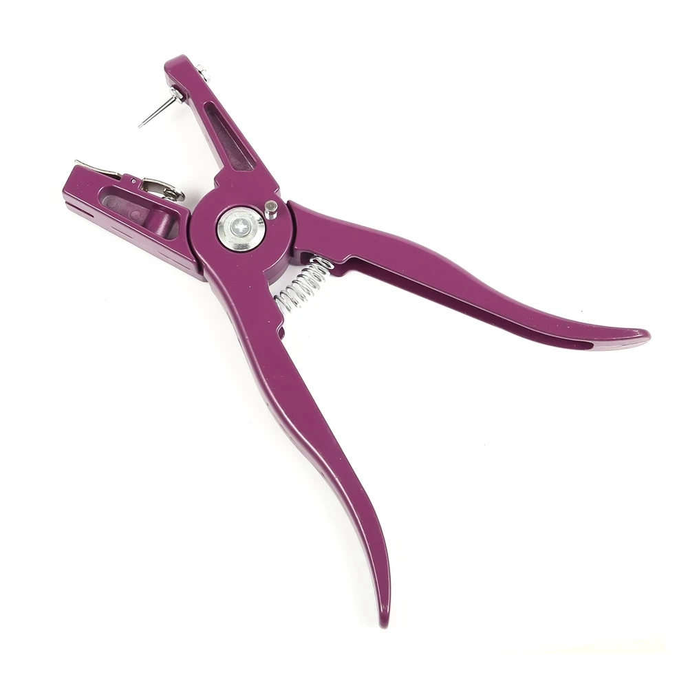 Livestock Ear Tag Pliers Control Device Metal Ear Thorn Tongs Swine Cow Sheep Rabbit Animal Identification  Breeding supplies
