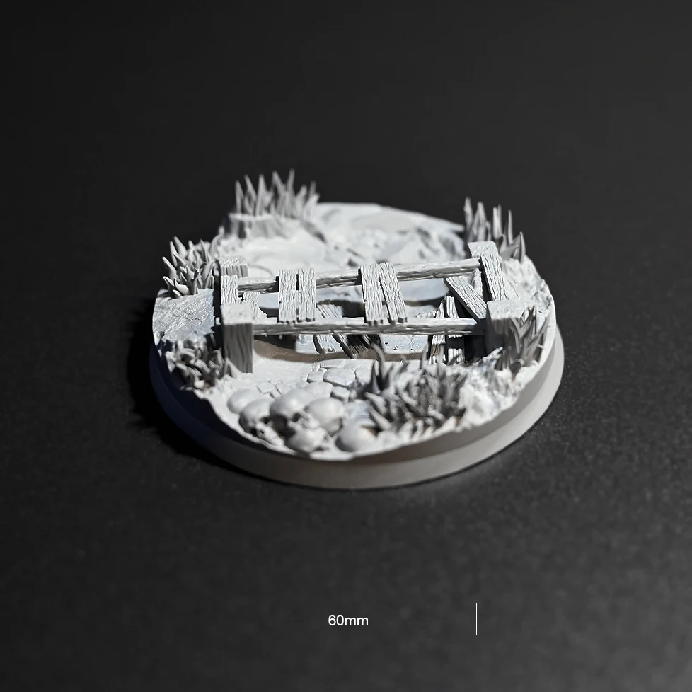 

calibre 60mm Resin model kits figure colorless and self-assembled 3D Printing TD-6586/3D