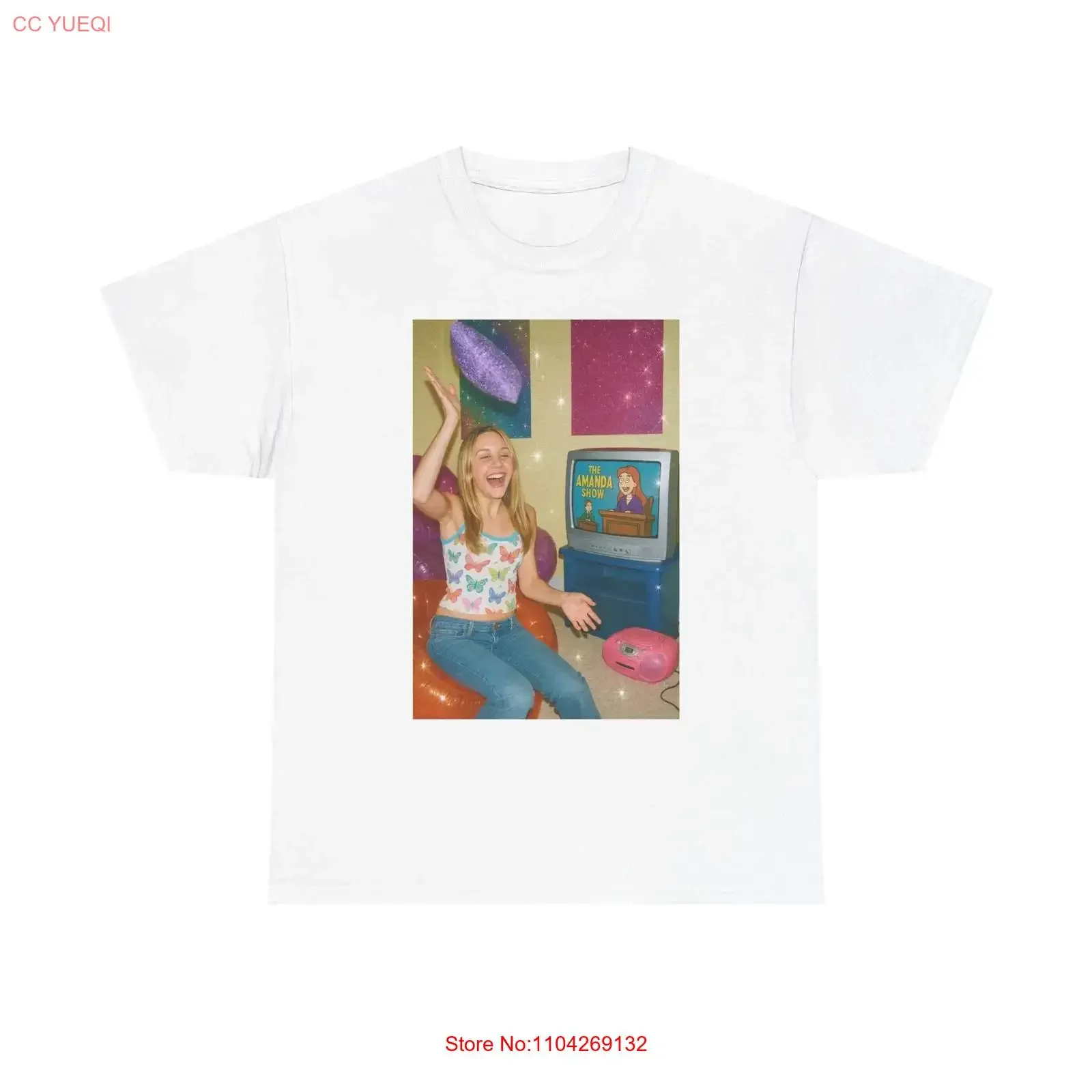 The Amanda Show T Shirt Vintage 90s Retro Funny Heavy Cotton vintage Washed Soft Casual graphic Slightly designer clothes