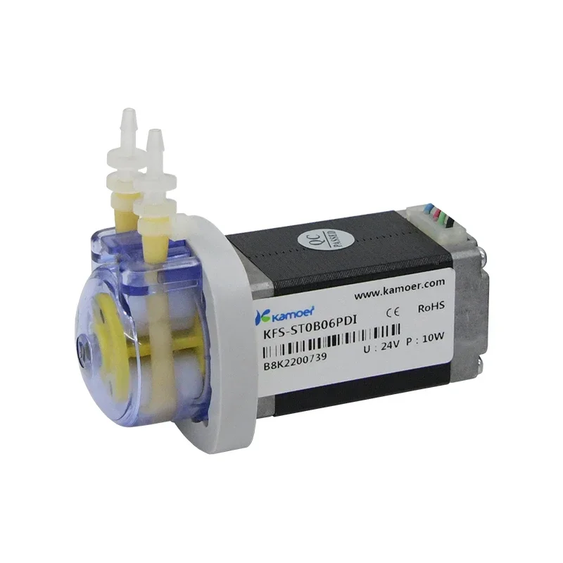 

Kamoer KFS-ST 24V mini stepper motor dosing pump stearic acid water slient self-priming peristaltic pump for sweeping robot