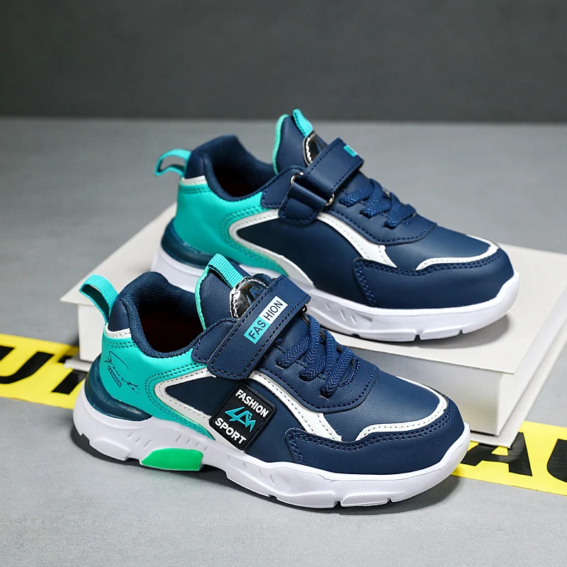 Vier Jahreszeiten Kinder Turnschuhe Leichte rutschfeste Sportschuhe Outdoor Bequeme 5-16 Jahre alte Kinder Jungen Walking Laufschuh – Detail 3