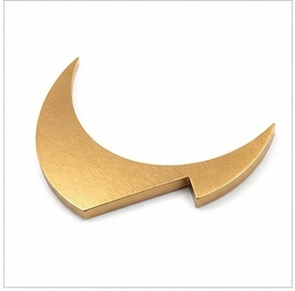 Boho Moon Corner Wall Decor Golden Door Frame Accent PVC Home Decor for Bedroom Women Room Aesthetic Living Room Hallway