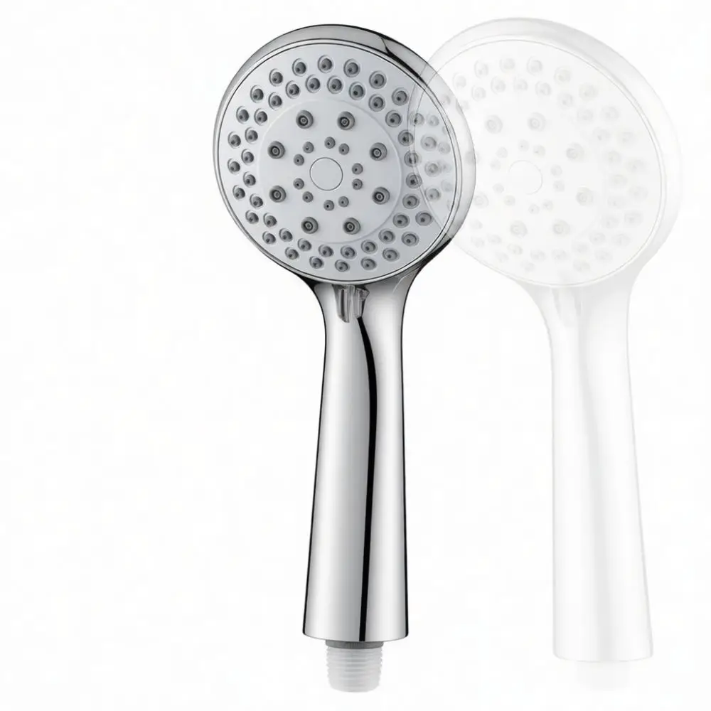 Durable Rainfall Shower Head Large Hole Handheld Sprayer Bathroom Fixture Modern Household Water Heater Replacement