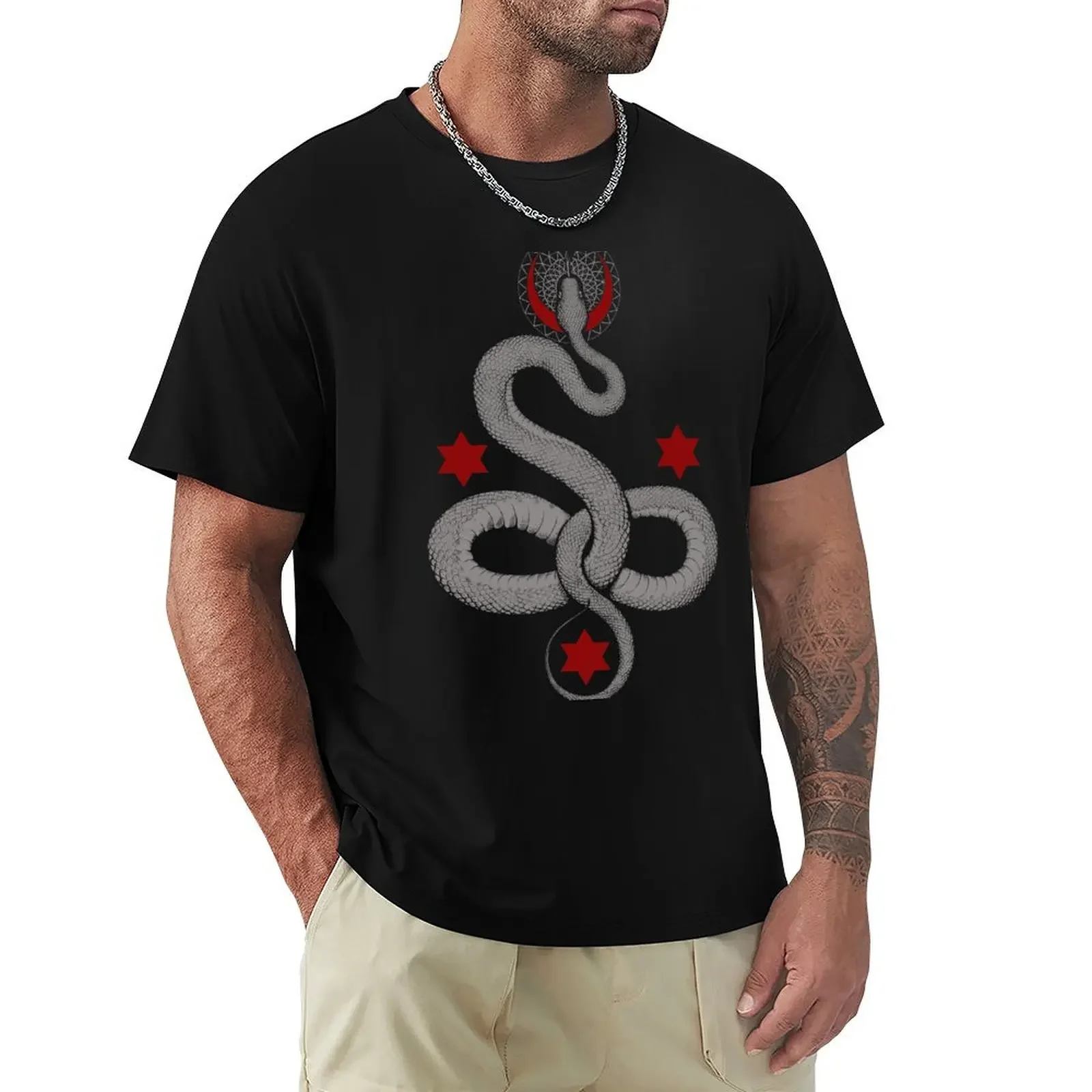 SERPENTINE FULL T-Shirt new edition vintage graphic tee tops oversized t shirts for men