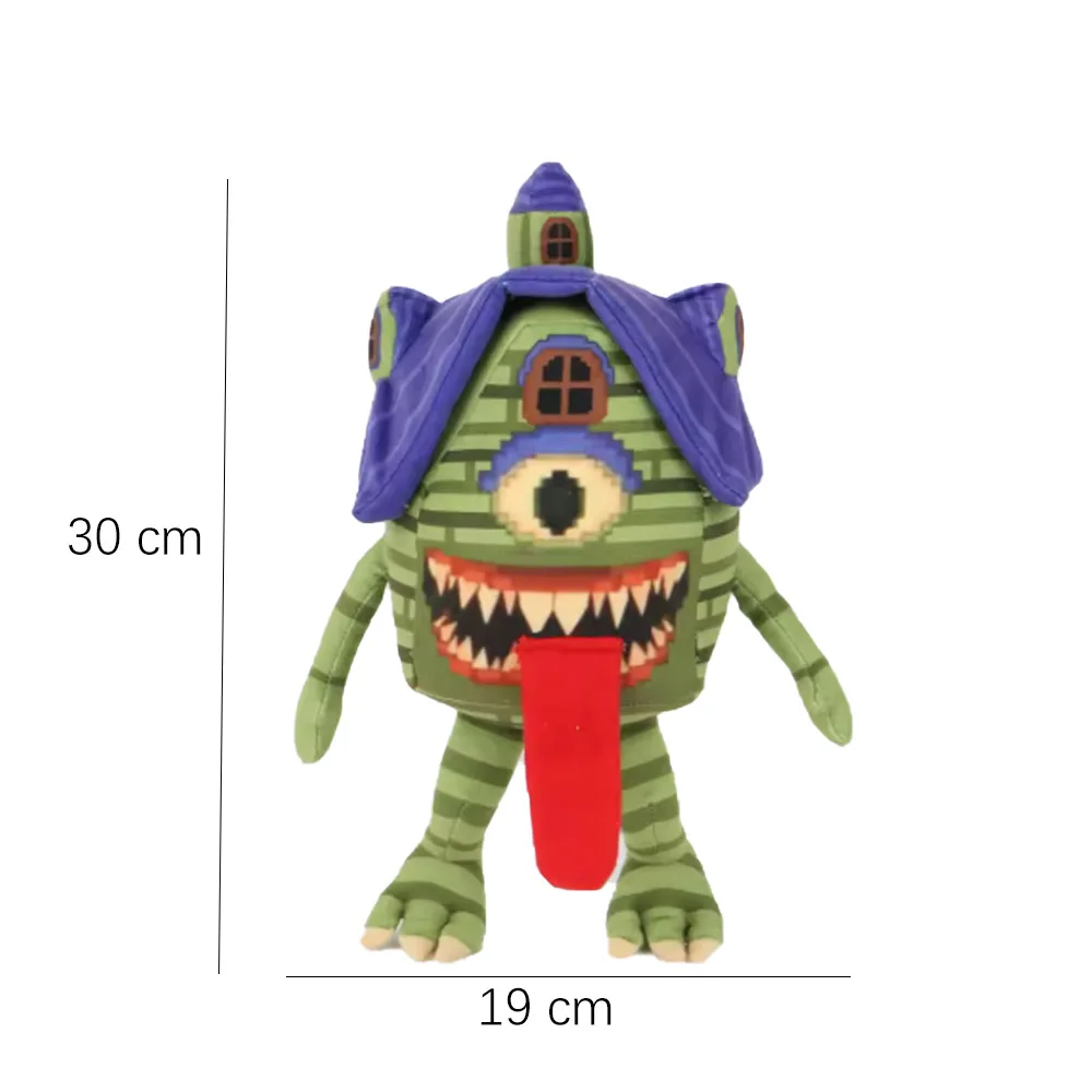 ตุ๊กตาสตีลอะเบรนร็อต ตุ๊กตาสัตว์ประหลาดแสนสนุก ตาโต หมวกสีม่วง จากสตีลอะเบรนร็อต ของเล่นตุ๊กตาสำหรับเล่นเกม