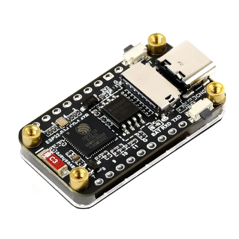 

PHILE-ESP32-S3 Плата для разработки экрана 1,47 дюйма с пятиточечным сенсорным экраном, поддерживает Wi-Fi и Bluetooth с встроенной антенной