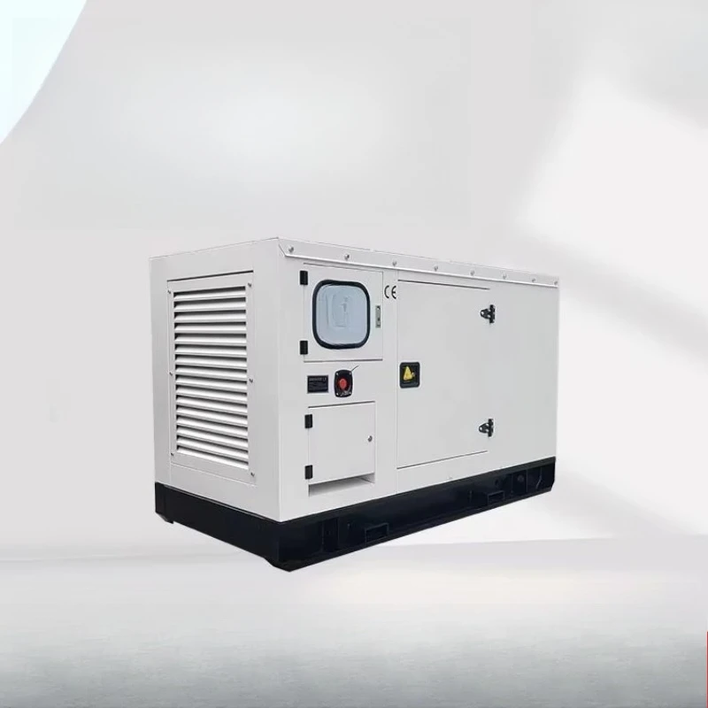 30KW Silent Type  Generator with Auto Start for Construction Sites-Heavy-Duty Steel Frame 4-Stroke Engine 1500RPM 37.5KVA