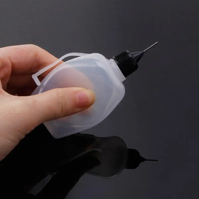 

31BB 10Pcs Empty Needle Tip Bottle Applicator DIY Quilling Tool Bottle